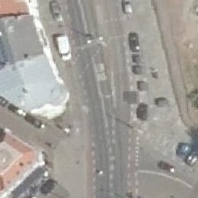 Luchtfoto uit 2020 zonder zebra