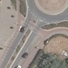 Luchtfoto uit 2020 zonder zebra